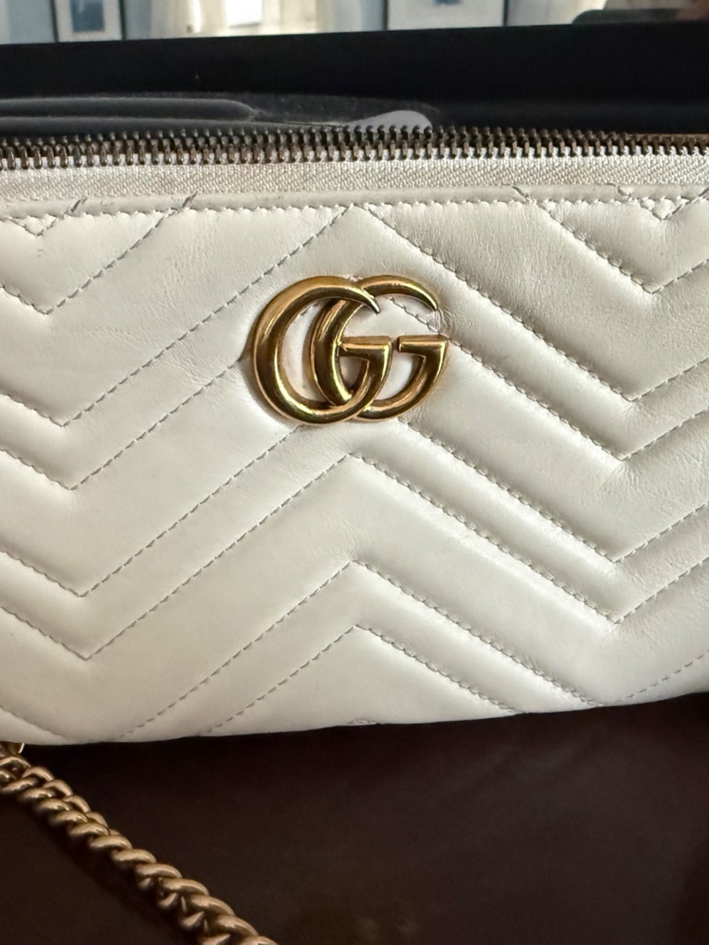 Gucci Beige Chain bag - Picture 2 of 9